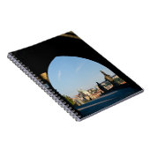 Uitzicht van de Charles-brug in Praag Notitieboek (Rechterzijde)