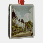 Uitzicht van de Chateau de la Malmaison Metalen Ornament (Rechts)