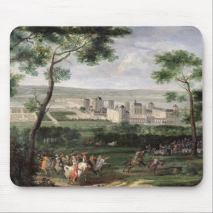Uitzicht van de Chateau de Vincennes, c.1665 Muismat