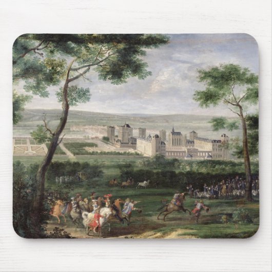 Uitzicht van de Chateau de Vincennes, c.1665 Muismat (Voorkant)