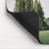 Uitzicht van de Chateau nabij de Stone Bridge Muismat (Hoek)