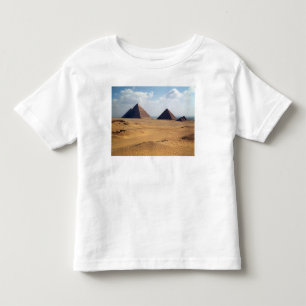 Uitzicht van de Cheops-Pyramides Kinder Shirts