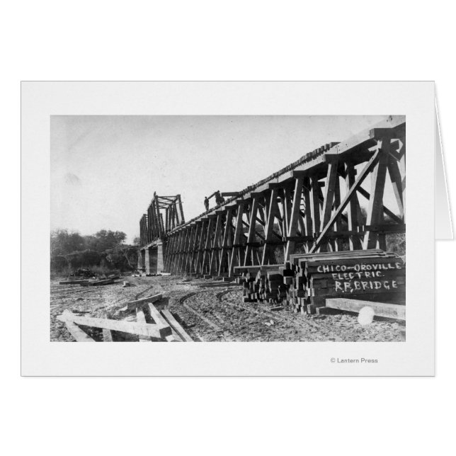 Uitzicht van de Chico-Oroville Bridge (Voorkant Horizontaal)