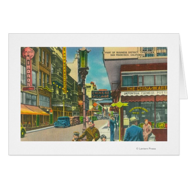 Uitzicht van de Chinese afdeling Ondernemingen (Voorkant Horizontaal)