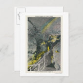 Uitzicht van de Chinese pagode in de tempel van Ti Briefkaart (Voorkant / Achterkant)