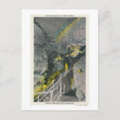 Uitzicht van de Chinese pagode in de tempel van Ti Briefkaart (Voorkant)