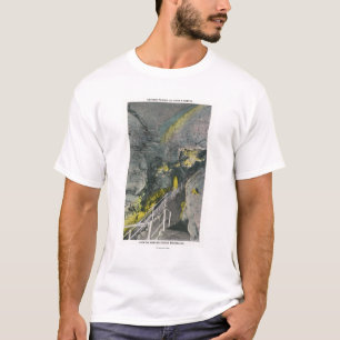 Uitzicht van de Chinese pagode in de tempel van Ti T-shirt