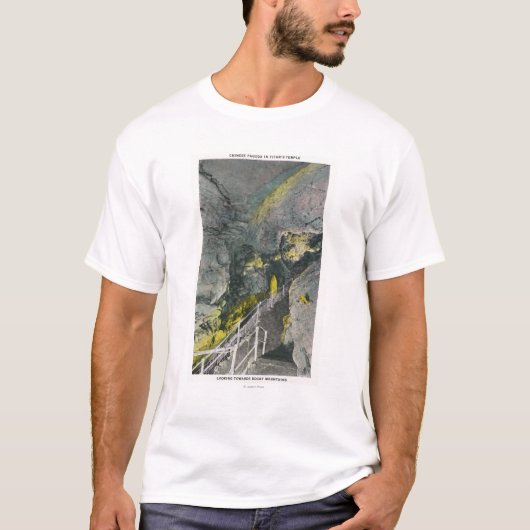Uitzicht van de Chinese pagode in de tempel van Ti T-shirt (Voorkant)