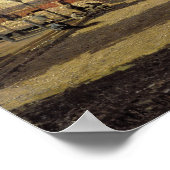 Uitzicht van de Christus-redder-kathedraal Poster (Hoek)