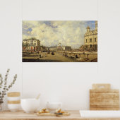 Uitzicht van de Christus-redder-kathedraal Poster (Keuken)