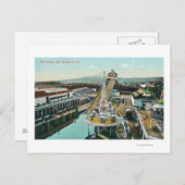 Uitzicht van de Chutes Briefkaart (Voorkant / Achterkant)