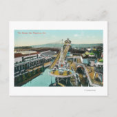 Uitzicht van de Chutes Briefkaart (Voorkant)