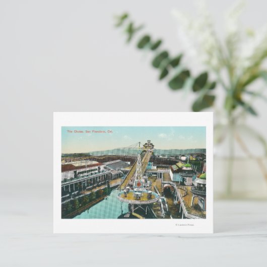 Uitzicht van de Chutes Briefkaart (Staand voorkant)