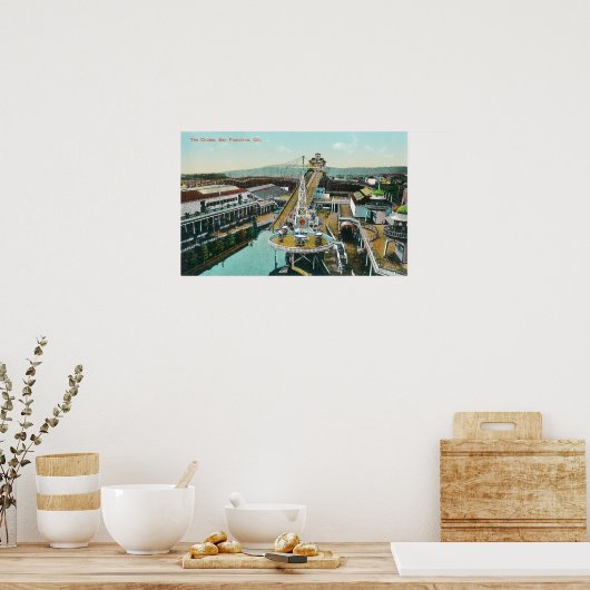 Uitzicht van de Chutes Poster (Keuken)