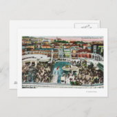 Uitzicht van de Chutes van boven # 2 Briefkaart (Voorkant / Achterkant)