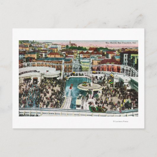 Uitzicht van de Chutes van boven # 2 Briefkaart (Voorkant)