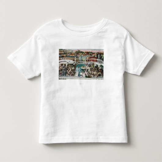 Uitzicht van de Chutes van boven # 2 Kinder Shirts (Voorkant)