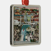 Uitzicht van de Chutes van boven # 2 Metalen Ornament (Rechts)