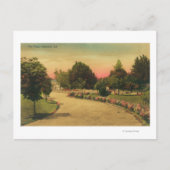 Uitzicht van de City Plaza Hayward, CA Briefkaart (Voorkant)