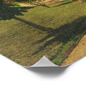 Uitzicht van de City Plaza Hayward, CA Poster (Hoek)