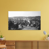 Uitzicht van de CityGrass Valley, CA Canvas Afdruk (Insitu (Woonkamer))
