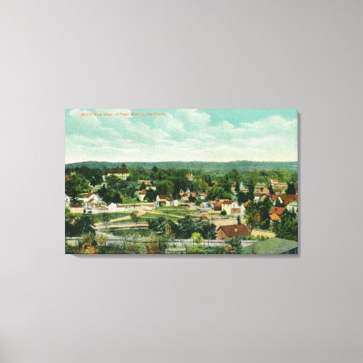 Uitzicht van de CityPaso Robles, CA Canvas Afdruk (Voorkant)