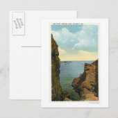 Uitzicht van de Cleft bij Perkins Cove Briefkaart (Voorkant / Achterkant)