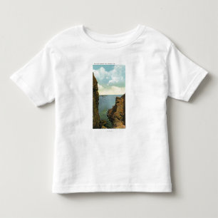 Uitzicht van de Cleft bij Perkins Cove Kinder Shirts