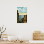 Uitzicht van de Cleft bij Perkins Cove Poster (Keuken)