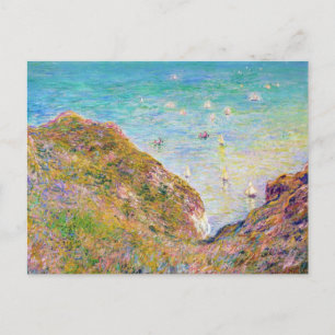 Uitzicht van de Cliff in Pourville, Bright Weather Briefkaart