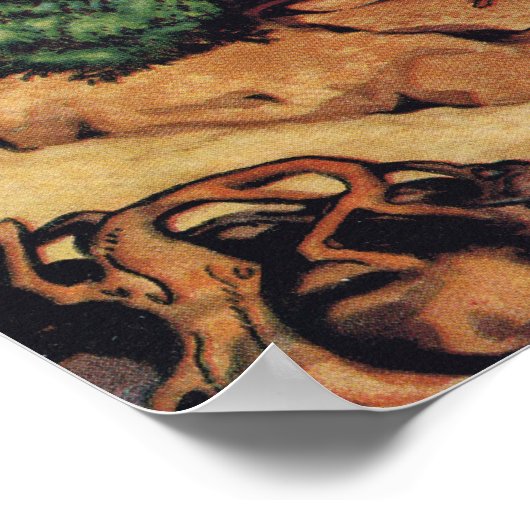 Uitzicht van de Cliff Poster (Hoek)