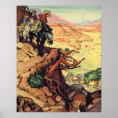 Uitzicht van de Cliff Poster (Voorkant)