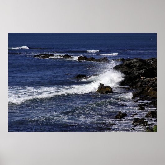 Uitzicht van de Cliffwalk Poster (Voorkant)