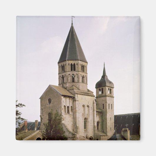 Uitzicht van de Clocher de l'Eau Benite Magneet (Voorkant)