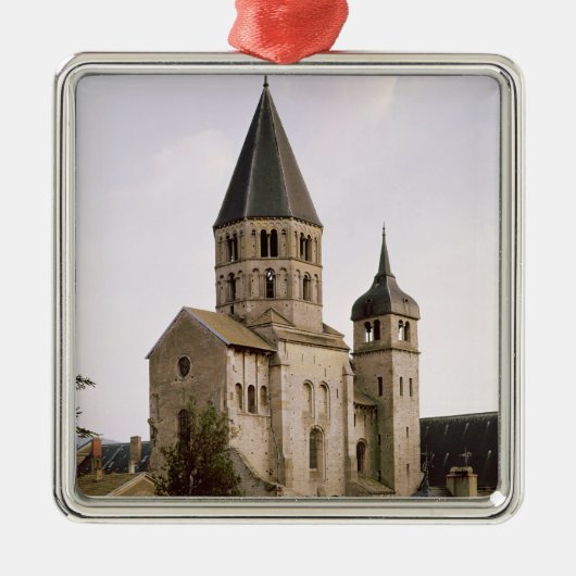 Uitzicht van de Clocher de l'Eau Benite Metalen Ornament (Voorkant)