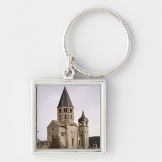 Uitzicht van de Clocher de l'Eau Benite Sleutelhanger (Voorkant)