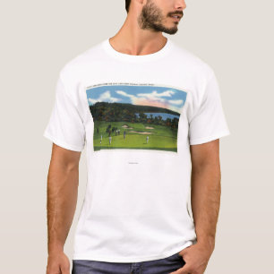 Uitzicht van de Cobbosseecontee- en Golfverbinding T-shirt