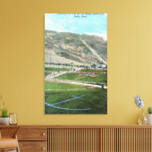 Uitzicht van de Columbia GardensButte, MT Canvas Afdruk (Insitu (Woonkamer))