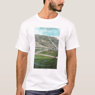Uitzicht van de Columbia GardensButte, MT T-shirt