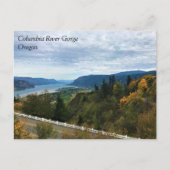 Uitzicht van de Columbia River, Columbia River Gor Briefkaart (Voorkant)