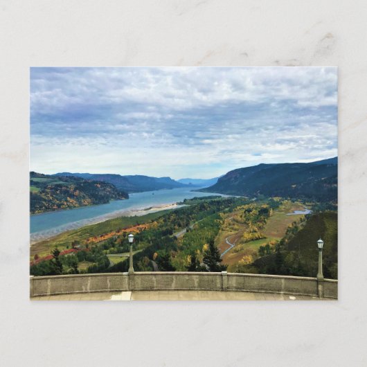 Uitzicht van de Columbia River, Columbia River Gor Briefkaart (Voorkant)