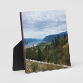 Uitzicht van de Columbia River, Columbia River Gor Fotoplaat (Voorkant)