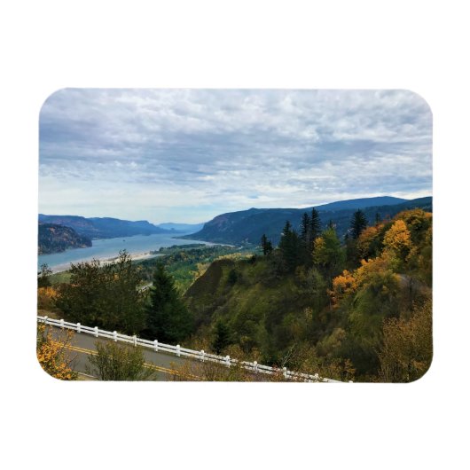 Uitzicht van de Columbia River, Columbia River Gor Magneet (Horizontaal)