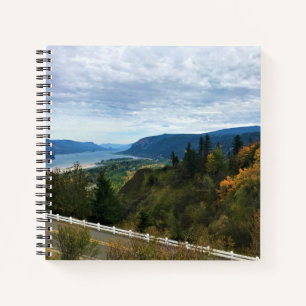 Uitzicht van de Columbia River, Columbia River Gor Notitieboek