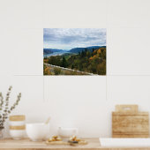 Uitzicht van de Columbia River, Columbia River Gor Poster (Keuken)