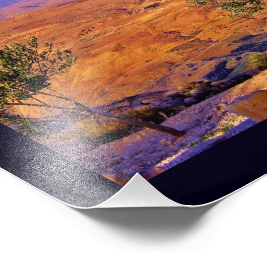 Uitzicht van de combinatie Nebo Foto Afdruk (Hoek)