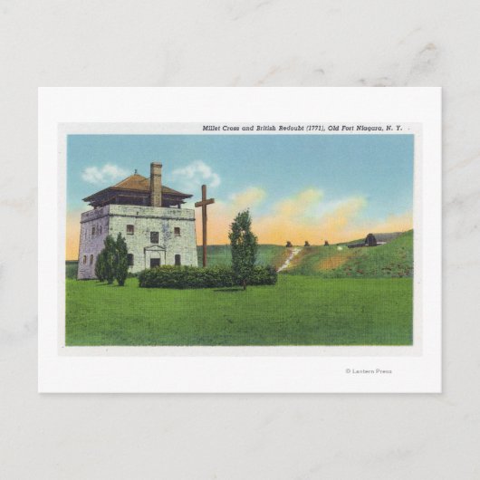 Uitzicht van de Corps de Garde in het oude Franse Briefkaart (Voorkant)