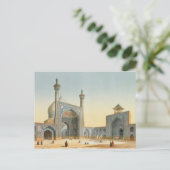 Uitzicht van de Courtyard van de Mesdjid-i-Shah, I Briefkaart (Staand voorkant)