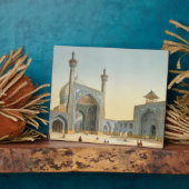 Uitzicht van de Courtyard van de Mesdjid-i-Shah, I Fotoplaat (Zijkant)