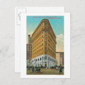 Uitzicht van de Crocker Bldg en Crocker Nat'l Briefkaart (Voorkant / Achterkant)